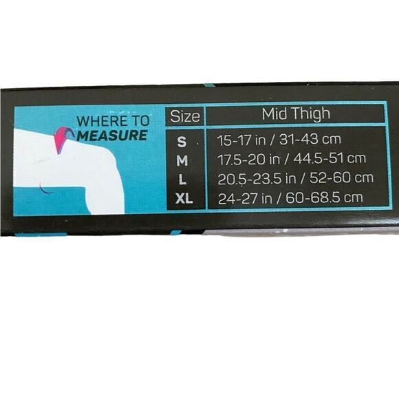 OS1st Size L Quad Performance Compression Sleeve QS4 Quad Strains ITB Brace - Picture 3 of 4